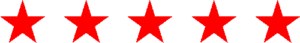 5 Red Stars